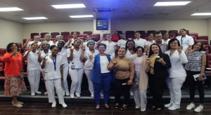 El Hospital Dar&iacute;o Contreras capacita a su personal con charla sobre sensibilizaci&oacute;n en el manejo de personas con Discapacidad