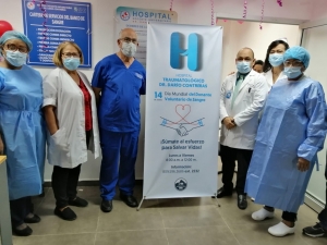 Hospital Traumatol&oacute;gico Dr. Dar&iacute;o Contreras inicia campa&ntilde;a Donantes Voluntarios  de Sangre